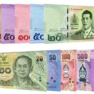 Thai Baht banknotes