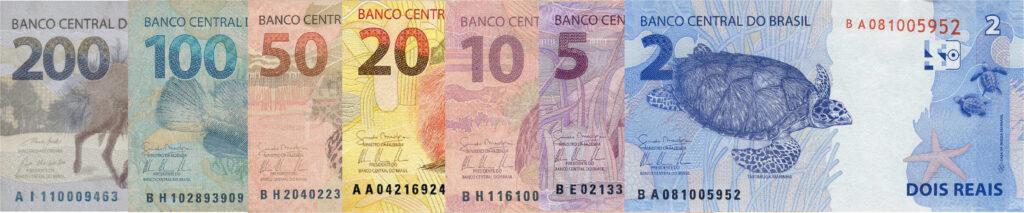 Brazil Real banknote series 
