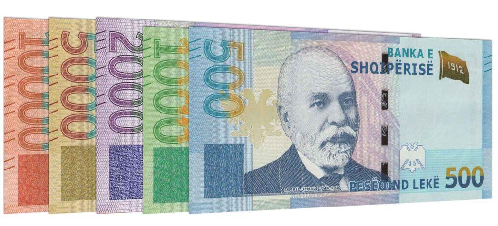 Albanian Lek banknote series