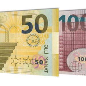 Azerbaijani Manat banknotes