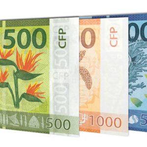 French Polynesian CFP franc banknotes