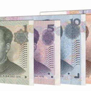 Chinese Yuan Renminbi banknotes