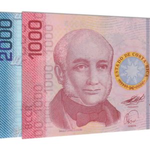 Costa Rican Colon banknotes