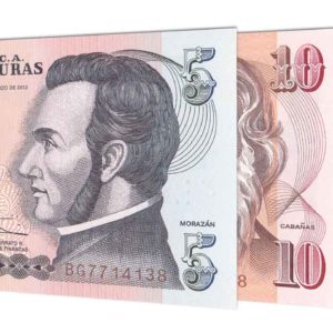Honduran Lempira banknotes