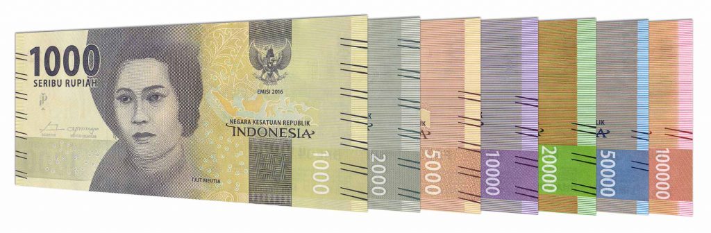 Indonesian Rupiah banknotes