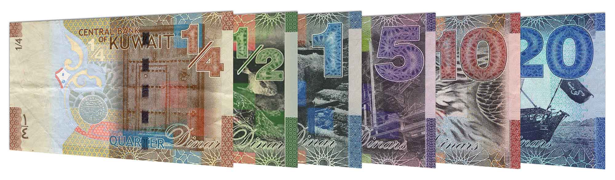 Kuwaiti Dinar New Notes