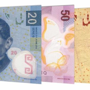 Mexican Peso banknotes