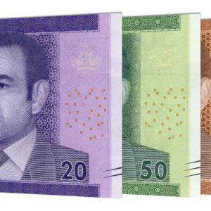 Moroccan Dirham banknotes