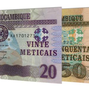 Mozambican Metical banknotes