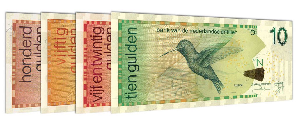 Netherlands Antilles Guilder banknotes