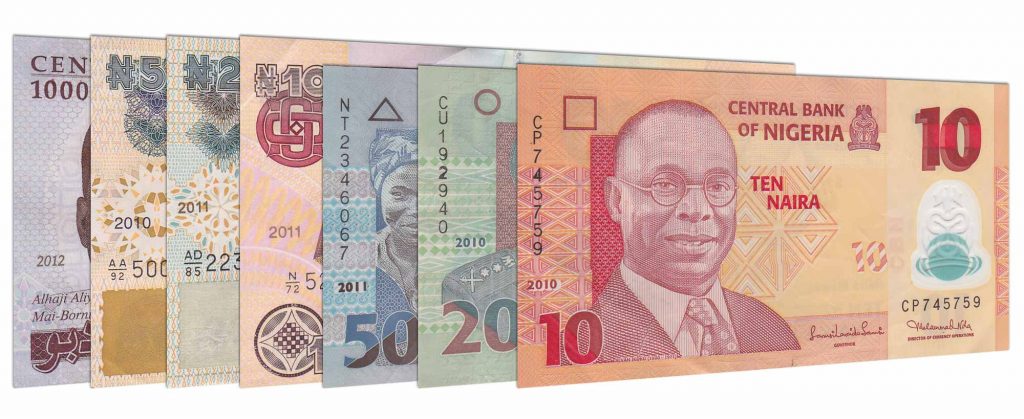 Nigerian Naira banknotes