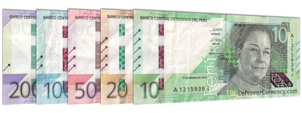 current peruvian soles banknote series