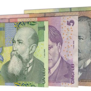 Romanian Lei banknotes