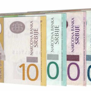 Serbian Dinar banknotes