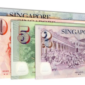Singapore Dollar banknotes
