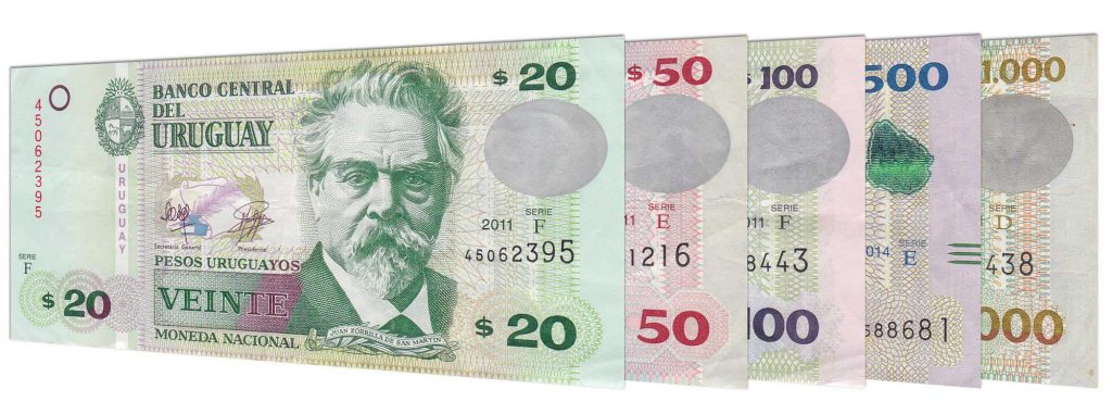 Uruguayan Peso banknotes