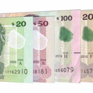 Current Uruguayan peso banknote series