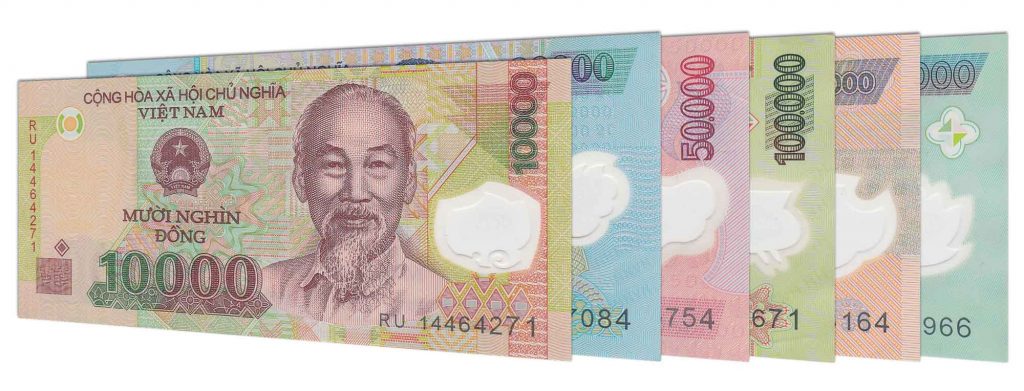 Vietnamese Dong banknotes
