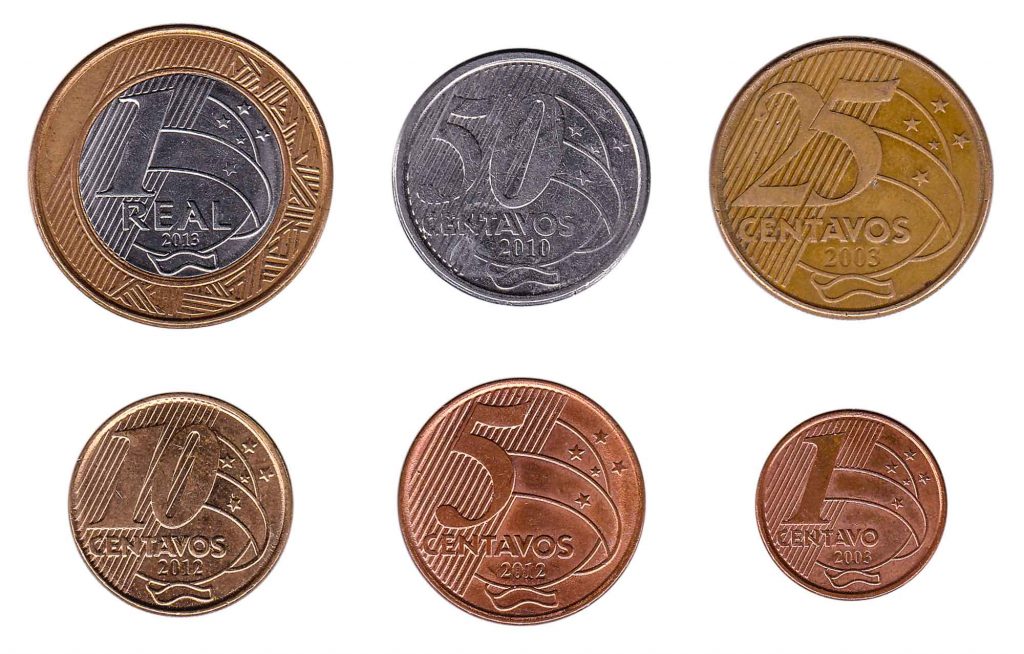 Brazilian coins 