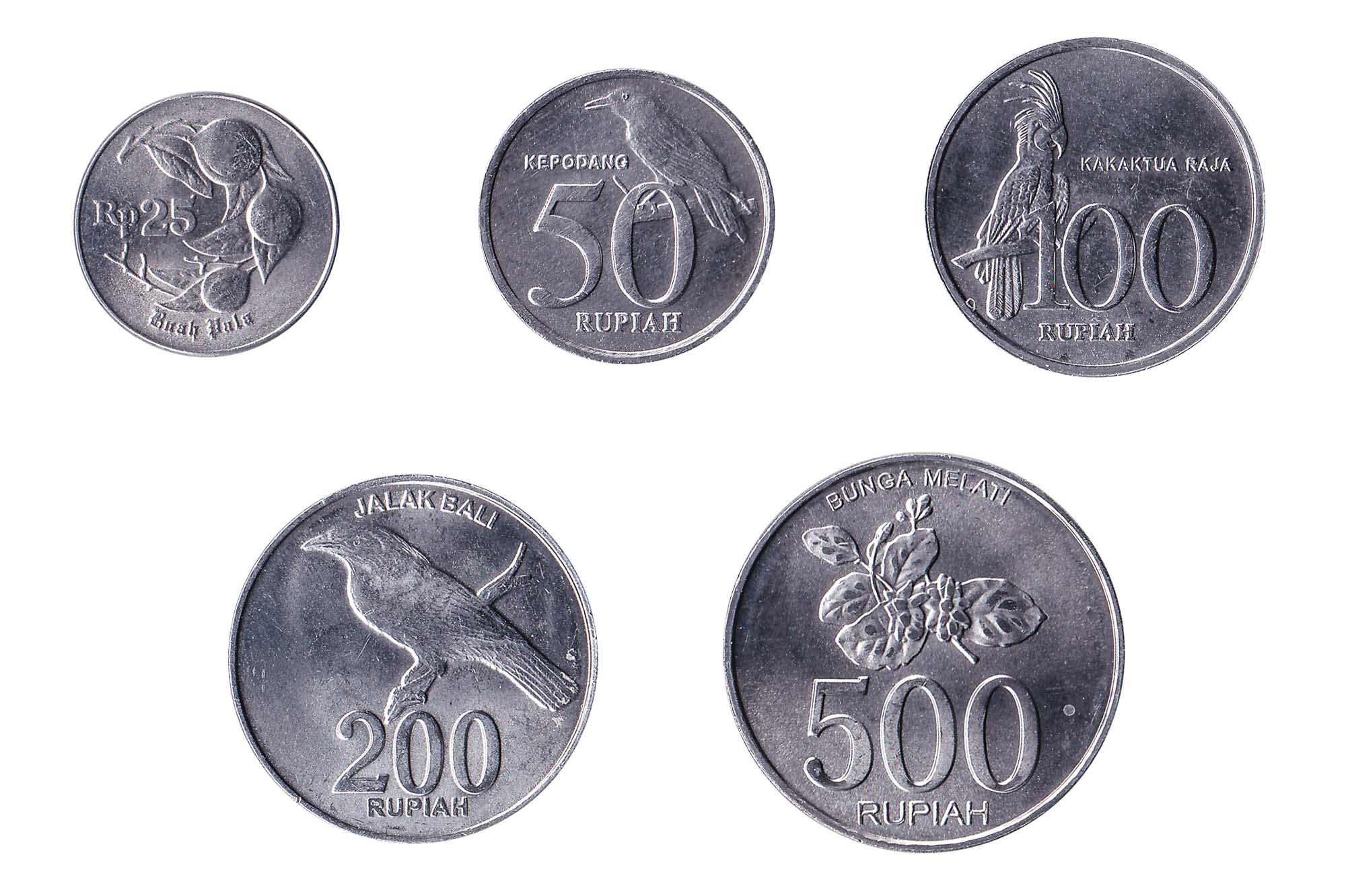 Indonesian rupiah coins
