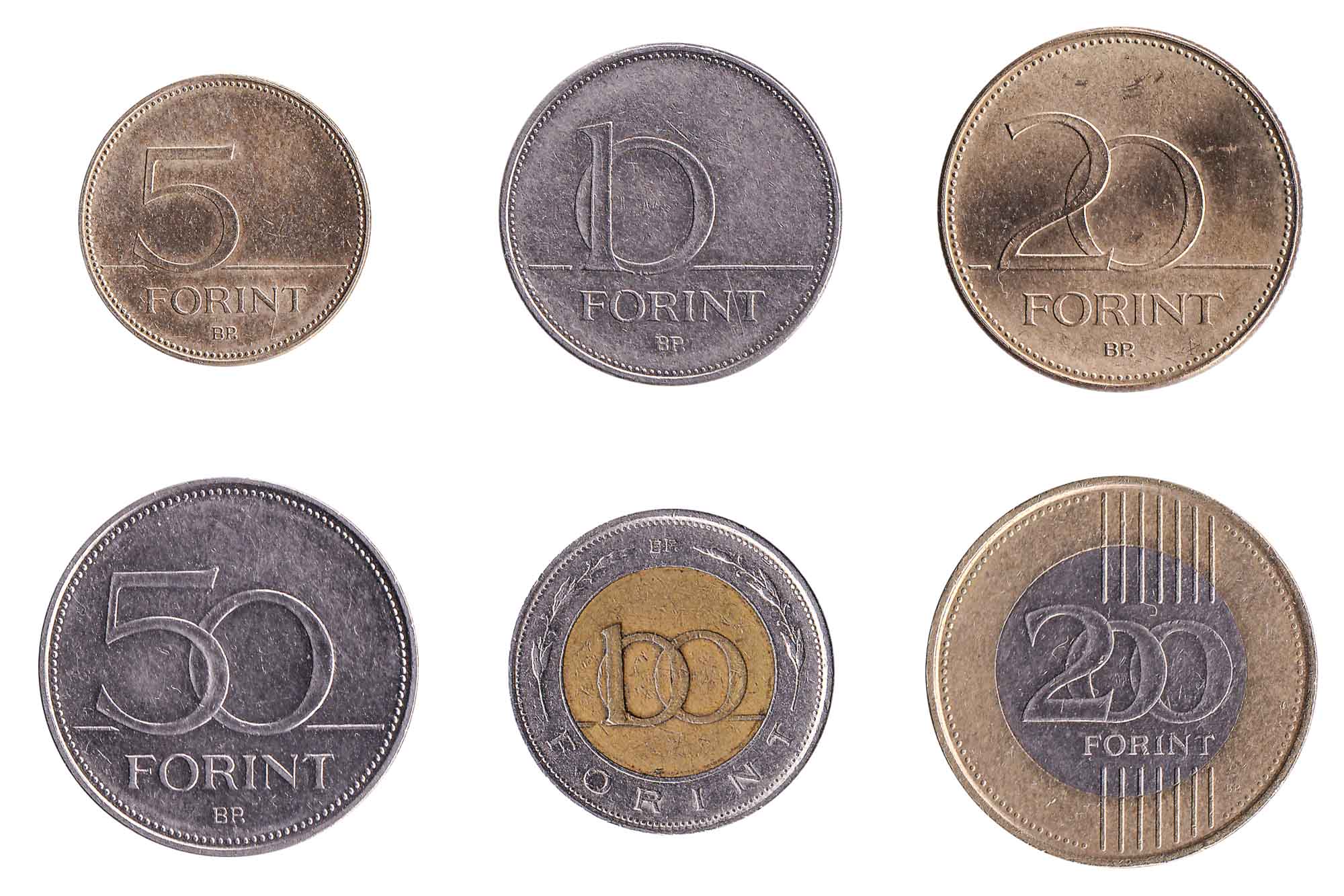 Hungarian forint coins