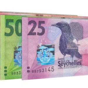 Seychellois Rupees banknotes