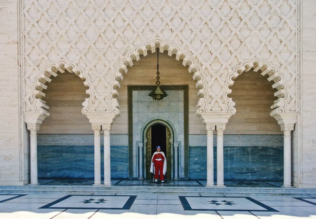 Mausoleum of Mohammed V. Morocco