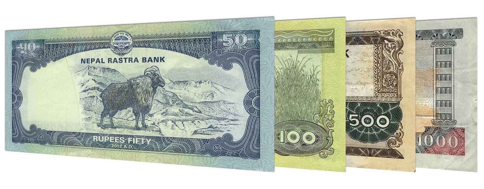 Nepalese rupees banknote series
