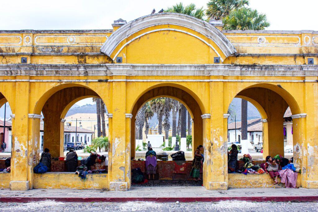 Union Tank landmark in Guatamala