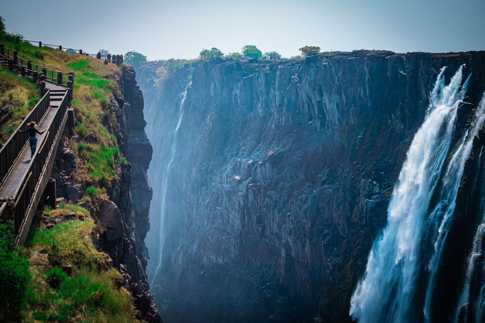 Victoria Falls in Livingstone, Zambia