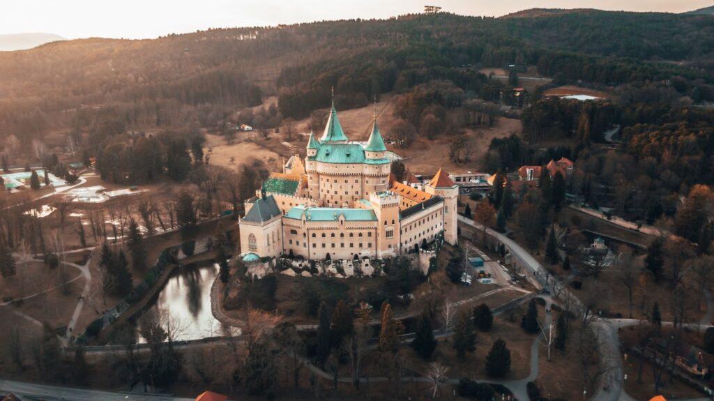 Bojnice Castle in Slovakia, Europe