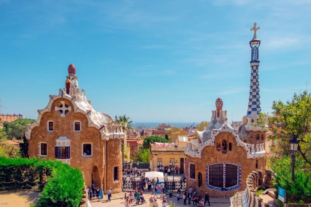 Park Güell in Barcelona, Europe