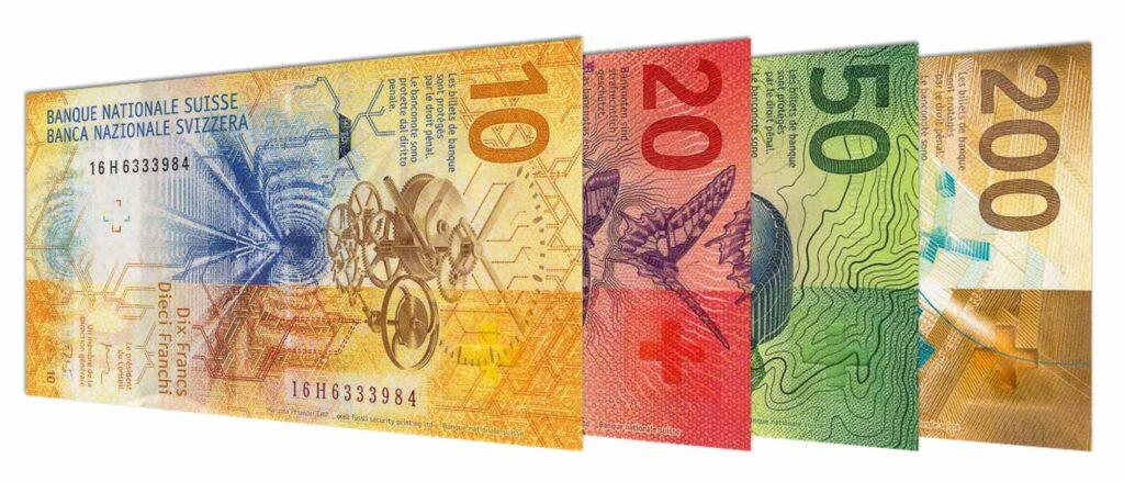 current Swiss banknote series