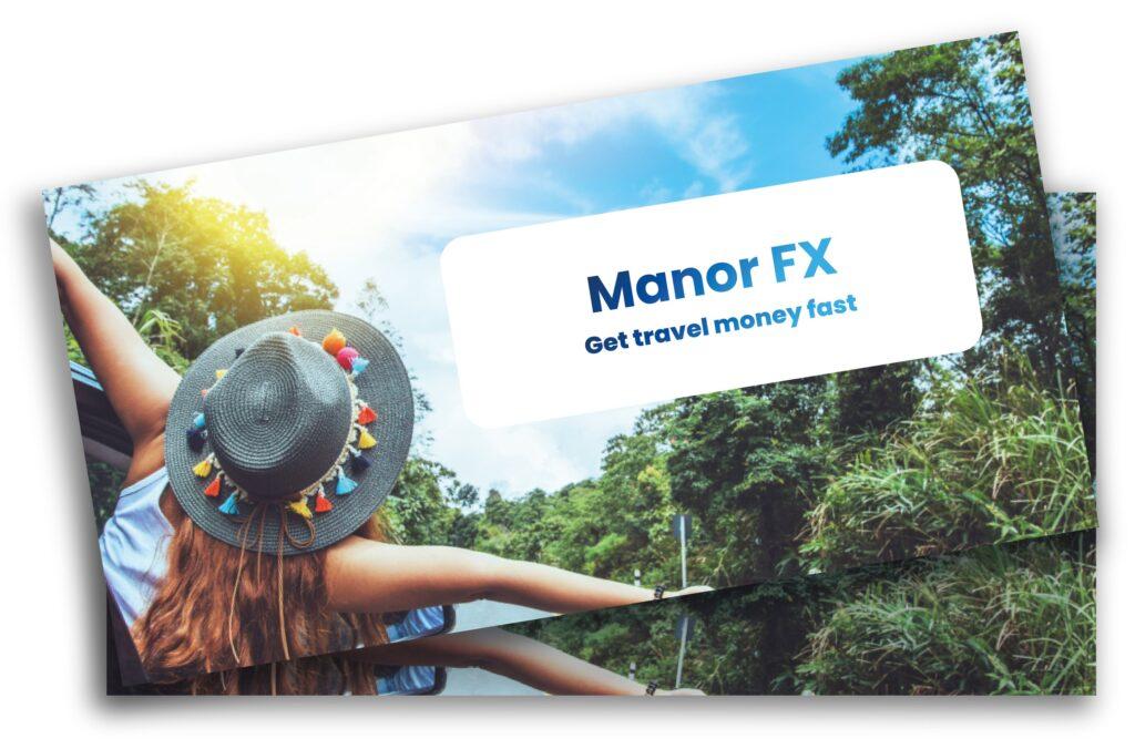 Manor FX travel money envelope