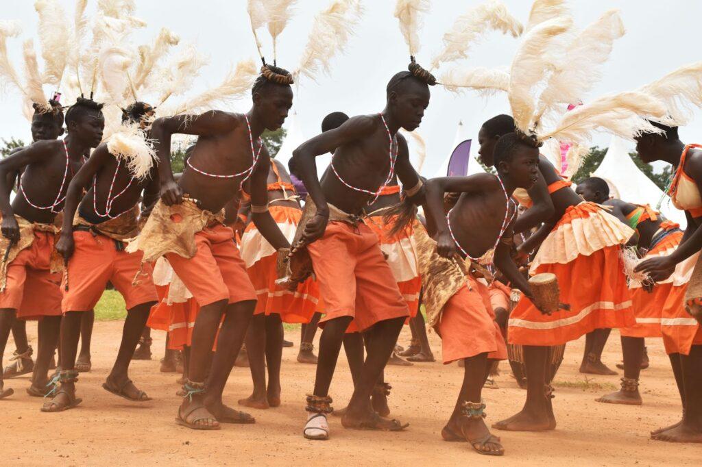 Traditional dance in Uganda