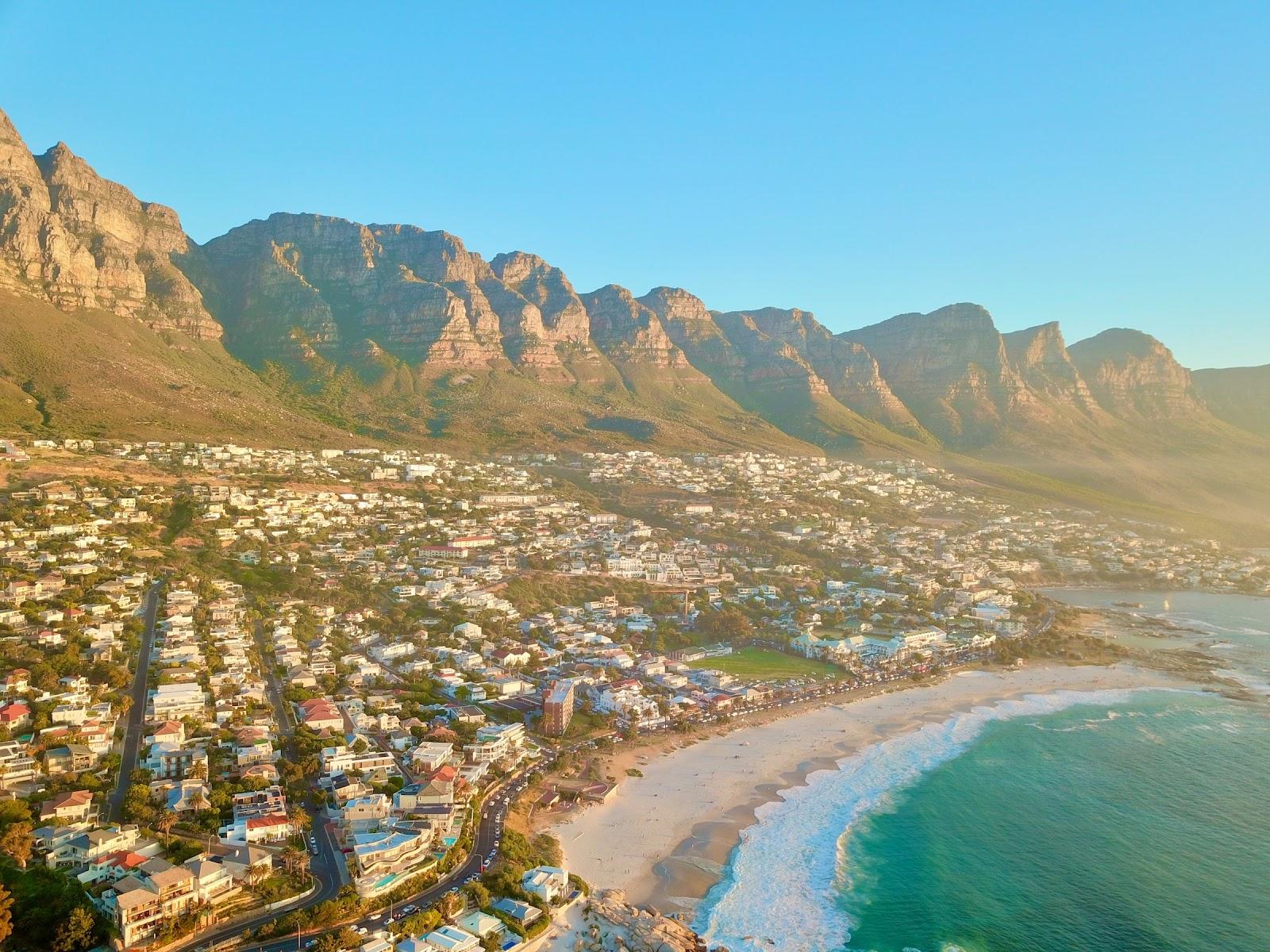 A South African beach side town.