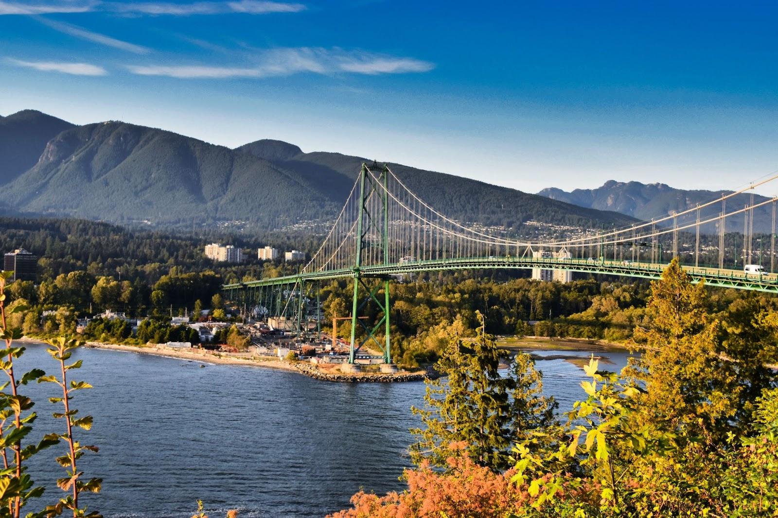 Lions Gate bridge Canada