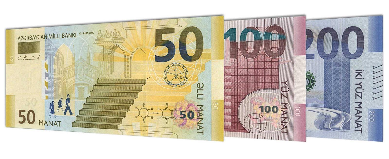 Azerbaijan manat banknote series
