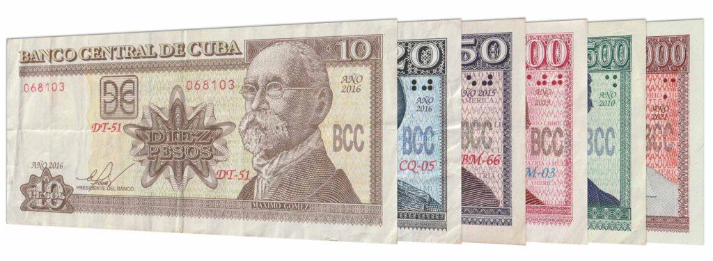 Cuban Peso banknote series