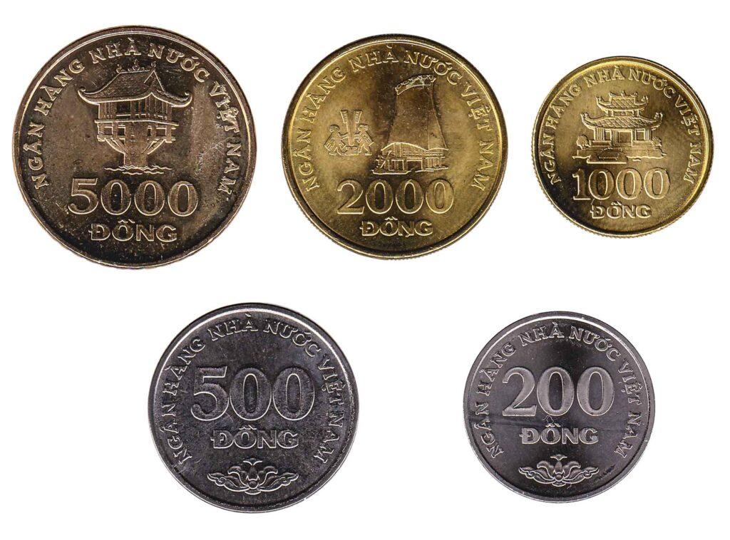 Vietnamese dong coins