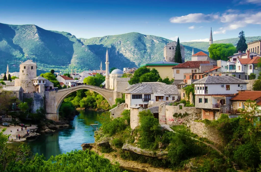 Mostar in Bosnia-Herzegovina