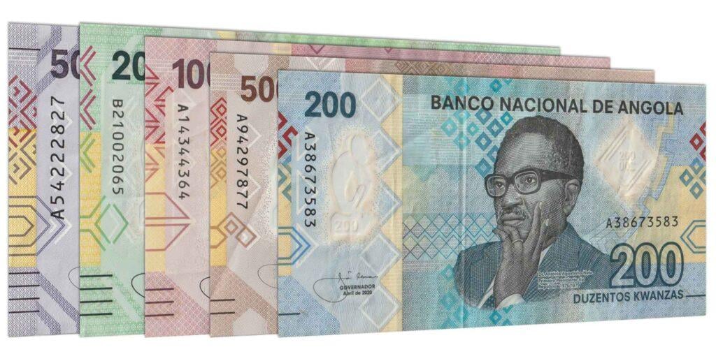 Angolan kwanza banknotes