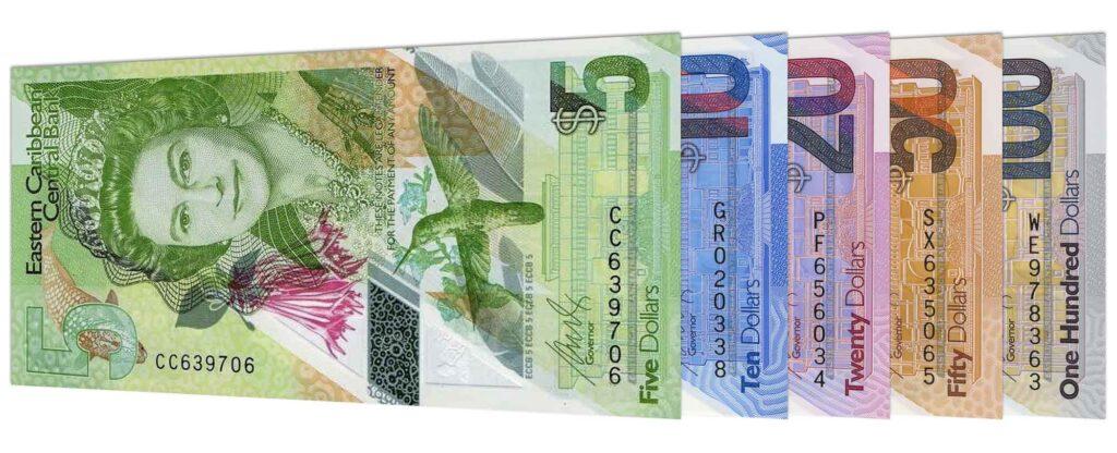 Polymer East Caribbean banknote series