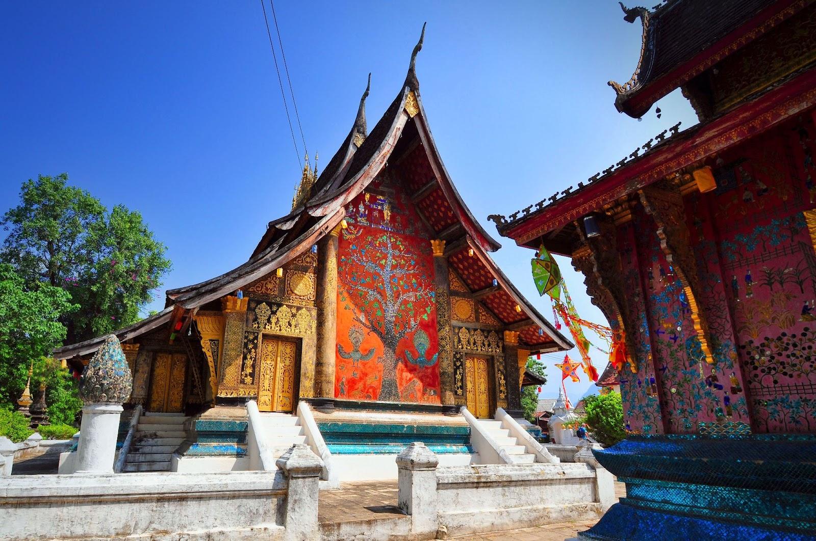 Wat xiang thong,temples in Laos