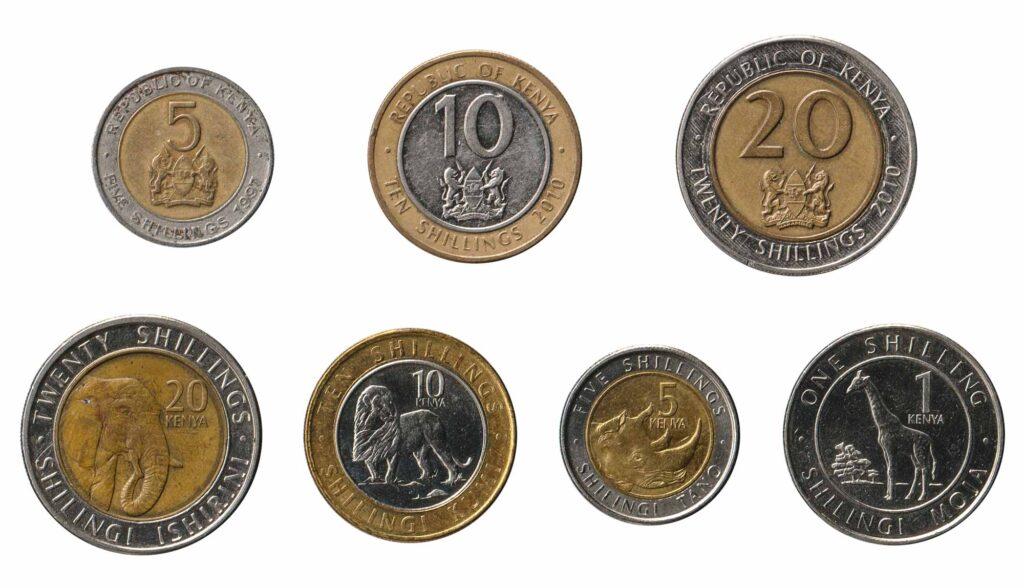 Current Kenyan shilling coin series