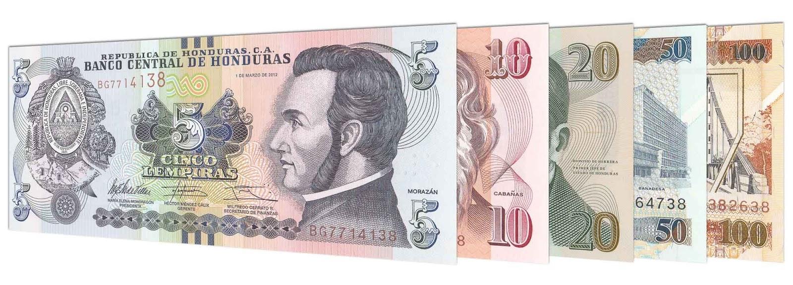 Honduran Lempira banknote series