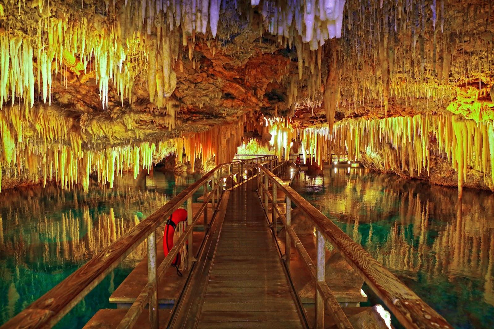 Crystal Cave in Bermuda