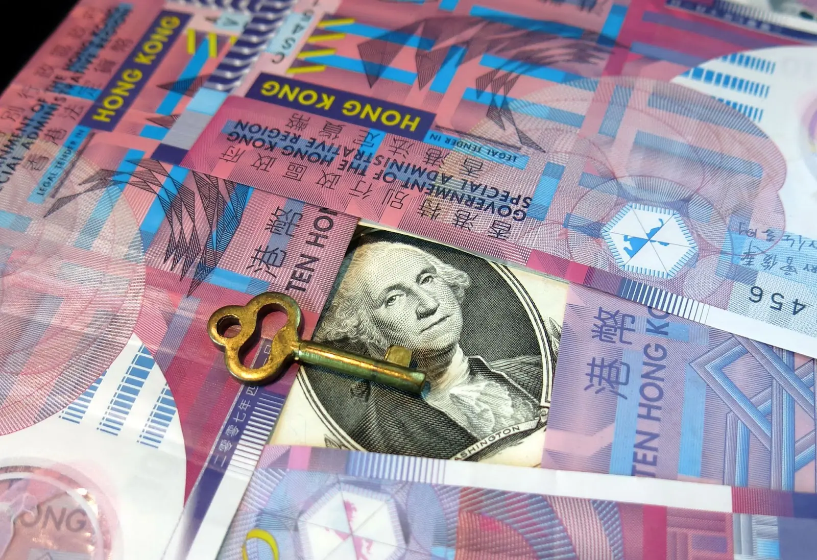 Hong Kong dollar's peg to US dollar