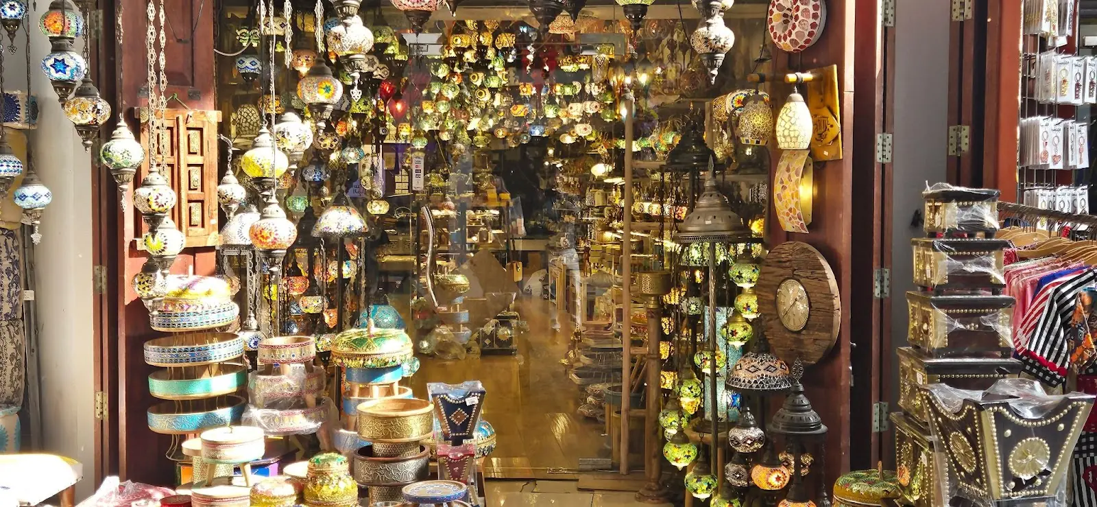 Souq Bab Al Bahrain in Manama, Bahrain.