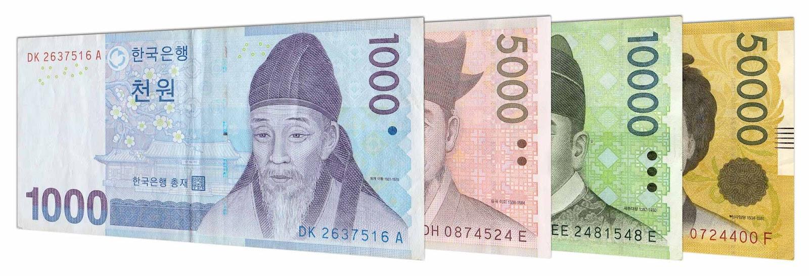 South Korean Won banknote series 